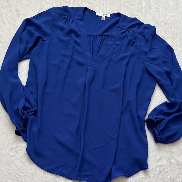Chaus Tops - Beautiful Bright Blue Women's Top from Chaus. Beautiful for date night or work